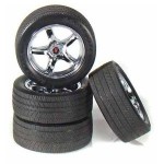 Dollhouse Tire &amp; Rim Set