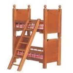 Dollhouse Crib Bunk Bed