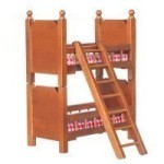 Dollhouse Crib Bunk Bed