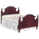 Dollhouse Mahogany Double Bed