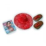 &amp;sect; Disc .50&amp;cent; Off - Dollhouse Beach Hat Set