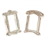 Dollhouse Silver Victorian Photo Frame