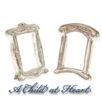 Dollhouse Silver Victorian Photo Frame