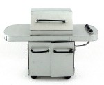 (*) Dollhouse Silver Bar-B-Q Grill
