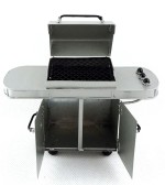 (*) Dollhouse Silver Bar-B-Q Grill
