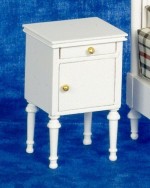 Dollhouse White Vintage Styled Bedroom