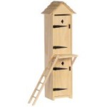 Dollhouse 2-Story Outhouse