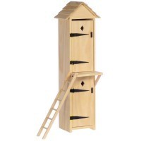 Dollhouse 2-Story Outhouse