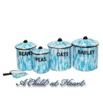 Dollhouse Flow Miniature Canister #1- Choice of Color -