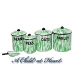 Dollhouse Flow Miniature Canister #1- Choice of Color -