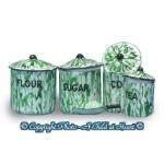 Dollhouse Flow Miniature Canister #2- Choice of Color -