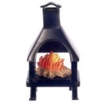 Dollhouse Outdoor Fireplace - Choice of Style - 