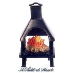 Dollhouse Outdoor Fireplace - Choice of Style - 