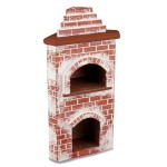 (*) Rustic Outdoor Fireplace/Wood-Fired Pizza Oven