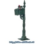 (* 1 Left *) Dollhouse Green Estate Mailbox