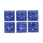Dollhouse Glass Mosaic Tile Sheet- Choice of Color -