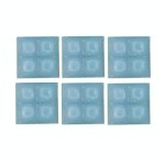 Dollhouse Glass Mosaic Tile Sheet- Choice of Color -