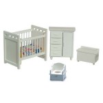 Dollhouse White Nursery