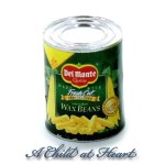 (*) Dollhouse Waxed Bean Can