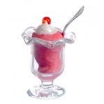 (&amp;sect;) Sale .50&amp;cent; Off - Dollhouse Miniature Ice Cream Sundae