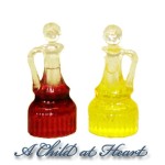 (*) Dollhouse Oil &amp; Vinegar Cruet Set