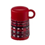 (*) Dollhouse School Lunch Thermos- Choice of Colors -