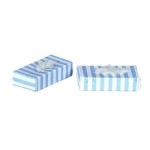 2 Dollhouse Striped Tissue Box