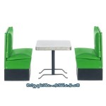 (*) Dollhouse 1950's Booths or Sets