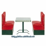 (*) Dollhouse 1950's Booths or Sets