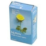 (*) Dollhouse Retro Kotex Box