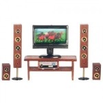 Dollhouse Home Cinema Set