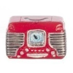 (*) Dollhouse 1950's Retro Radio