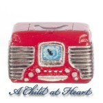 (*) Dollhouse 1950's Retro Radio