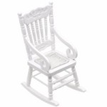 Dollhouse Mesh Seat Rocker(Choice of Finishes)