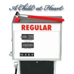 (*) Dollhouse Retro Styled Gas Pump Island