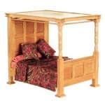 Dollhouse Double 4 Poster Bed