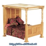 Dollhouse Double 4 Poster Bed