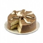 Double Chocolate Fudge Cake Sliced