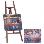 (*) Dollhouse Easel with Paintings