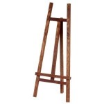 (*) Dollhouse Easel with Paintings