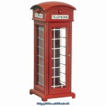Dollhouse Euro Phone Booth