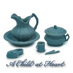 Dollhouse Victorian Chamber Kit - Blue