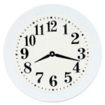 Sale - Metal Kitchen Wall Clock- Choice of Color -