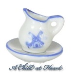 &amp;sect; Sale .60&amp;cent; Off - Delft Wash Ceramic Bowl &amp; Pitcher