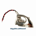 (*) Dollhouse Silver Electric Iron