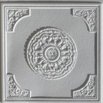 Dollhouse Square Ceiling Molding- Choice of Style -