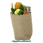 Dollhouse Miniatures Filled Grocery Bag