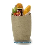 Dollhouse Miniatures Filled Grocery Bag