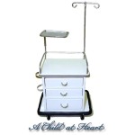 Dollhouse Utility Table, White