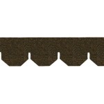 Dollhouse Hexagon Asphalt Shingles - 1 sq.ft